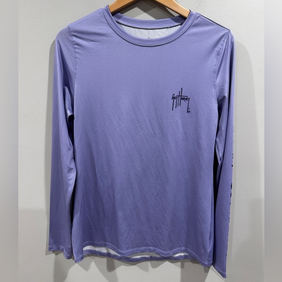 Guy Harvey Tops - Guy Harvey‎ Lavender Long Sleeve Shirt Medium